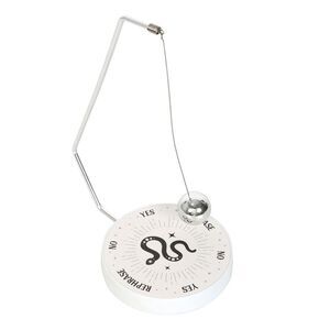 Something Different Mystic Snake Pendulum Decision Maker / White/Black
